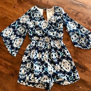 Tie dye romper
